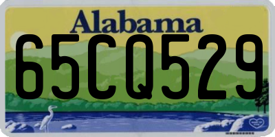 AL license plate 65CQ529