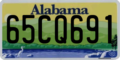AL license plate 65CQ691