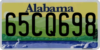 AL license plate 65CQ698