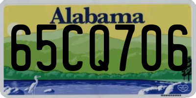 AL license plate 65CQ706