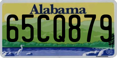 AL license plate 65CQ879