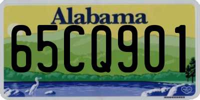 AL license plate 65CQ901