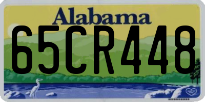 AL license plate 65CR448