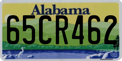 AL license plate 65CR462
