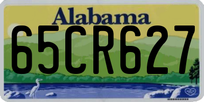 AL license plate 65CR627