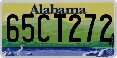 AL license plate 65CT272