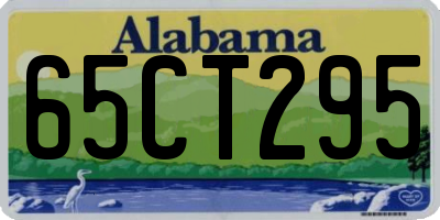 AL license plate 65CT295