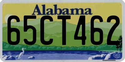 AL license plate 65CT462