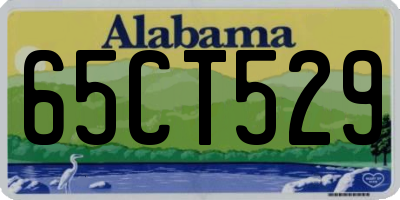 AL license plate 65CT529