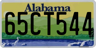 AL license plate 65CT544