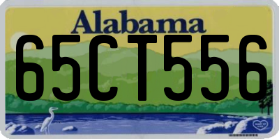 AL license plate 65CT556