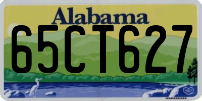 AL license plate 65CT627