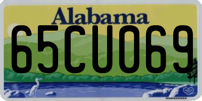 AL license plate 65CU069