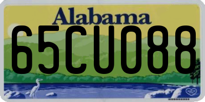 AL license plate 65CU088