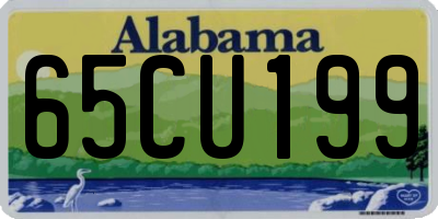 AL license plate 65CU199