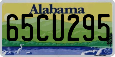 AL license plate 65CU295