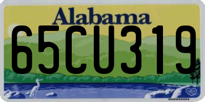 AL license plate 65CU319