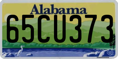 AL license plate 65CU373