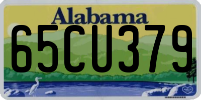 AL license plate 65CU379
