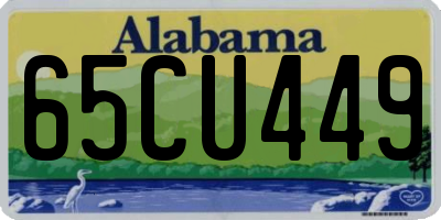 AL license plate 65CU449