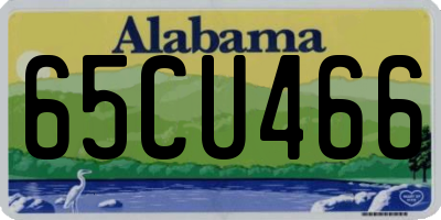 AL license plate 65CU466