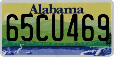 AL license plate 65CU469