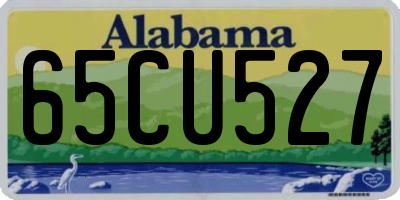 AL license plate 65CU527