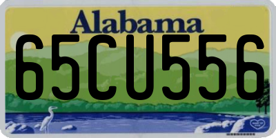 AL license plate 65CU556