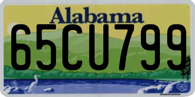 AL license plate 65CU799