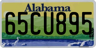 AL license plate 65CU895