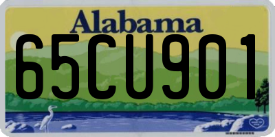 AL license plate 65CU901