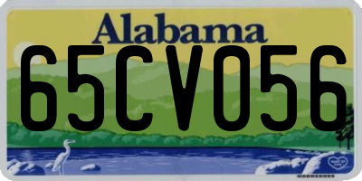 AL license plate 65CV056
