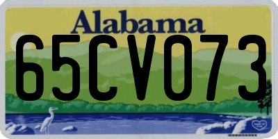 AL license plate 65CV073