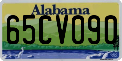 AL license plate 65CV090