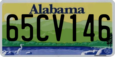 AL license plate 65CV146