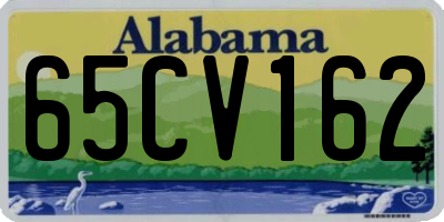 AL license plate 65CV162
