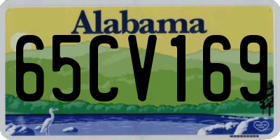 AL license plate 65CV169