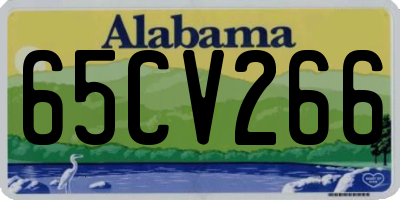 AL license plate 65CV266