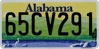 AL license plate 65CV291