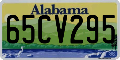 AL license plate 65CV295