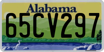 AL license plate 65CV297
