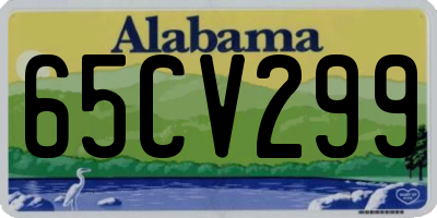 AL license plate 65CV299