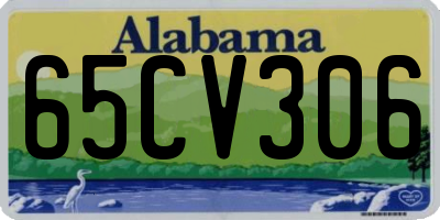 AL license plate 65CV306