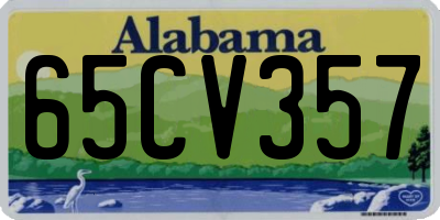 AL license plate 65CV357