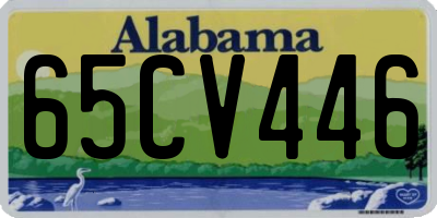AL license plate 65CV446