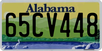 AL license plate 65CV448