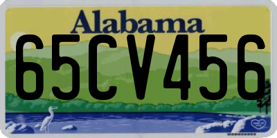 AL license plate 65CV456