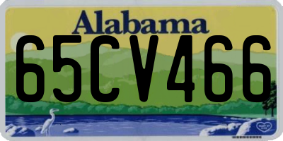 AL license plate 65CV466