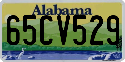 AL license plate 65CV529