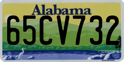 AL license plate 65CV732